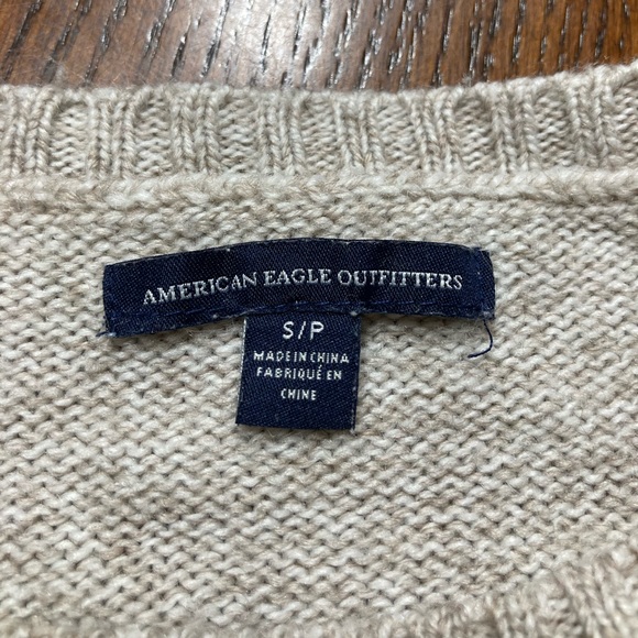 American eagle wool blend Aztec sweater - Picture 6 of 9